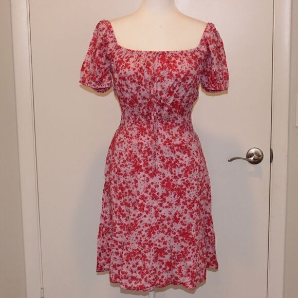 NWT Cupcakes and Cashmere Floral Mini Dress Women Size Small - Picture 2 of 12